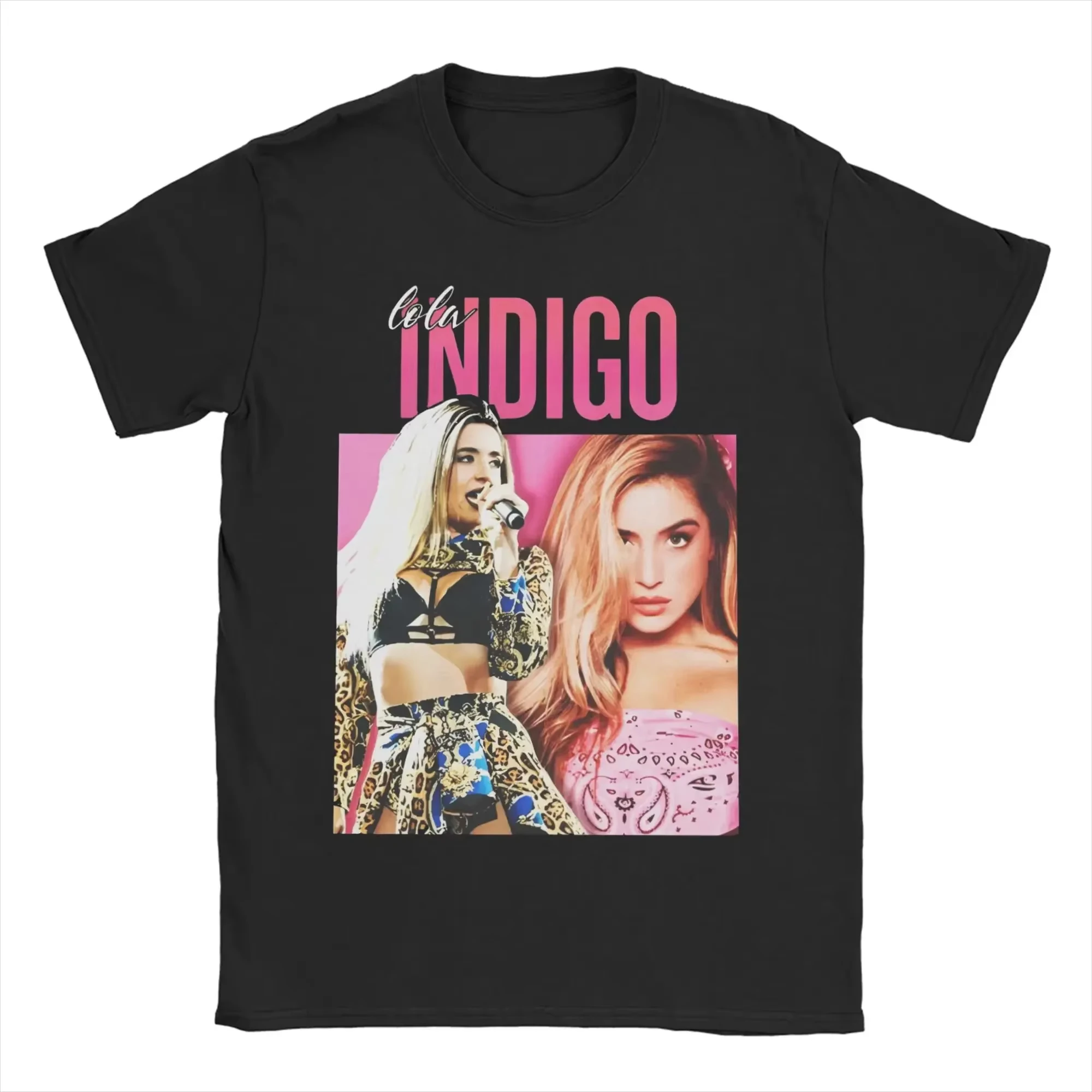 Coleção Primavera/Verão 2026 Lola Indigo Tour - Camiseta Feminina Divertida de Verão para Cantoras