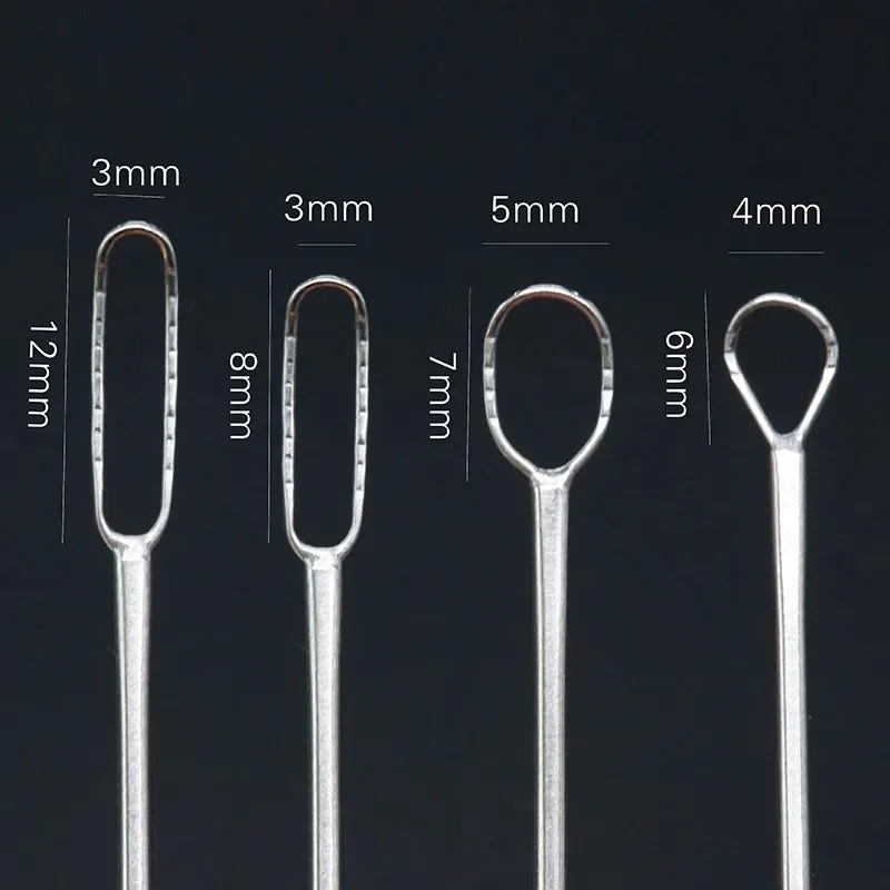 Eye Lens Loop Ophthalmic Lens Loops Tool Stainless Steel Titanium Kirby Eye Surgical Instrument 3*8/3*12/ 5*7/4*6