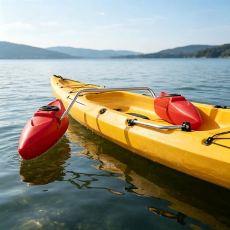 Kayak Stabilizer Float Outrigger Plastic Balance Floating Buoy for Canoe Water Sport Anti-tip Accessory