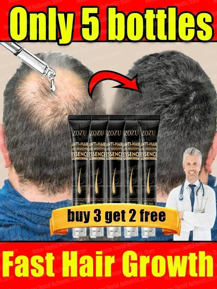 Effective Anti Hair Loss Hair Growth Essence Baldness Repair Hereditary Postpartum Seborrheic Loss Hair Care