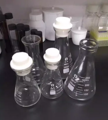 

1 PC Conical Glass Flask High Borosilicate Glass Erlenmeyer flask triangular Bottle Lab or Kitchen tools 50 ML To1000ML c