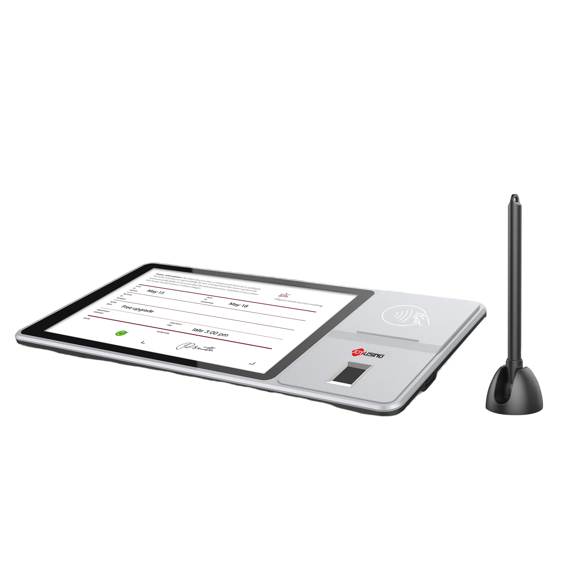 Electronic Sign Pad 10 Inch Android Tablet with Signature Pad