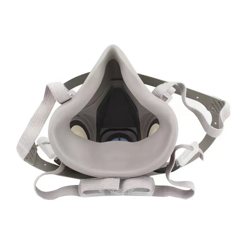 Anti-virus and Respirator Mask Half Facepiece Gas Mask  Reusable Professional Breathing Protection Against Dust Chemicals