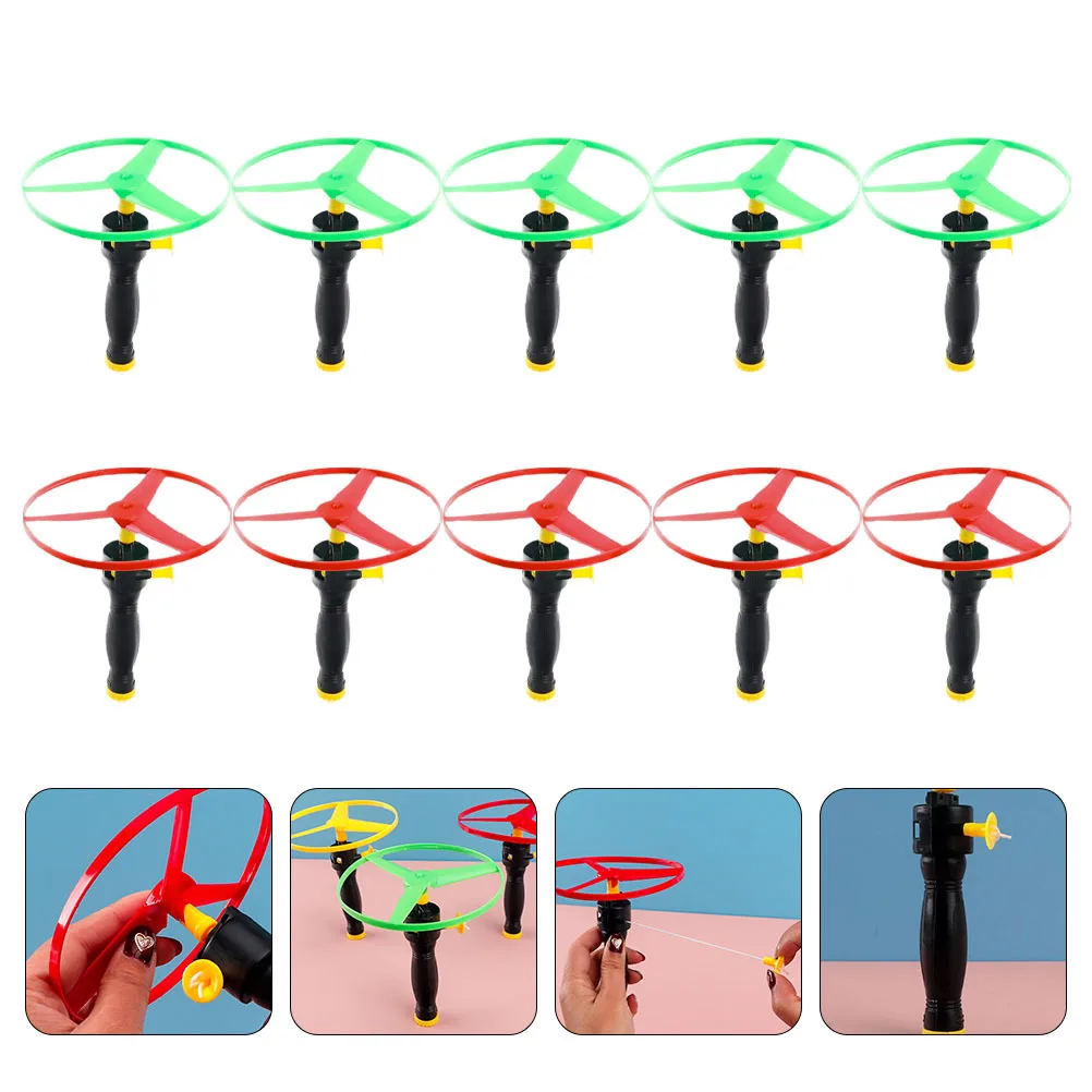 10 قطعة أقراص سحب سلسلة ألعاب مثيرة للاهتمام للأطفال سطح أملس تحافظ بعيدا عن ألعاب الكمبيوتر ألعاب القرص الطائر #3