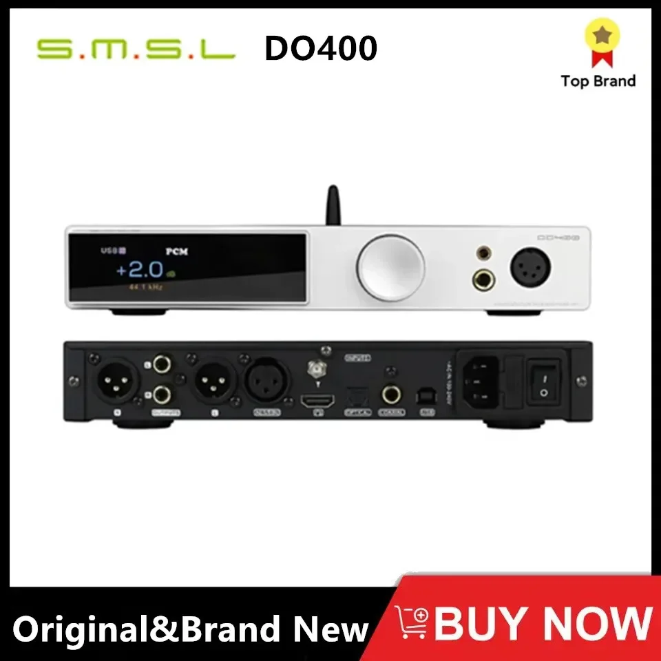 

SMSL DO400 Fully Balanced Audio Decoder Headphone Amplifier ES9039MSPRO MQA-CD DAC Bluetooth 5.1 Digital Headphone Power AMP