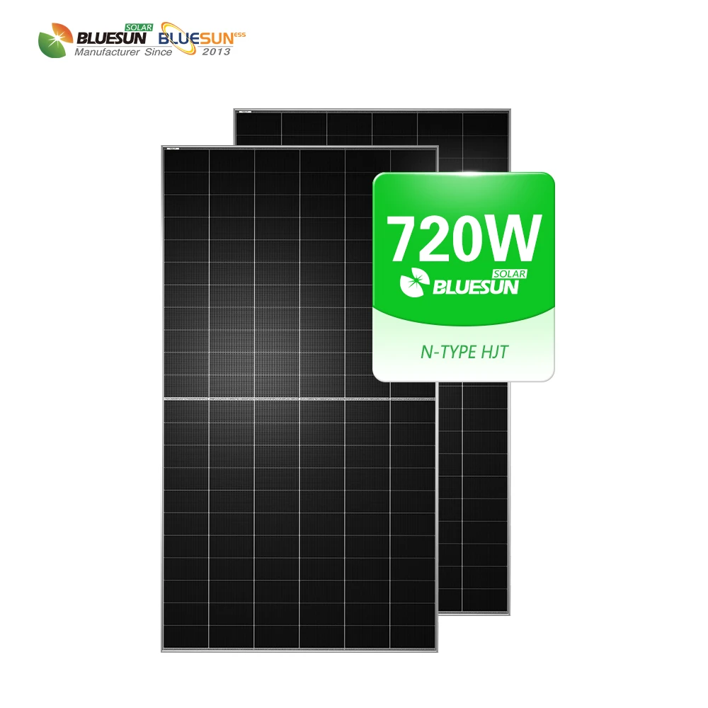 Customization For Pro Version N Type Mono-crystalline Solar Panels 720W 23% Efficiency 30-Year Warranty Shingled Residential Com
