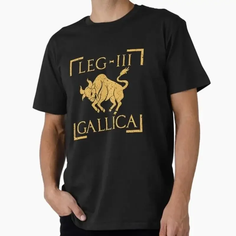 Legio III Gallica Taurus Bull Emblem Roman Legion T Shirt Made USA AUS M 2XL
