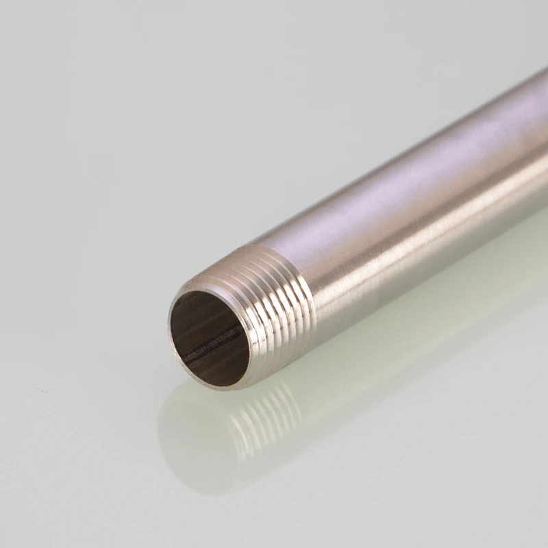 1 Stuks 1/2 "~ 1" 201 Roestvrijstalen Buisindustrie Olie Water Gas Draad Verlengingspijp