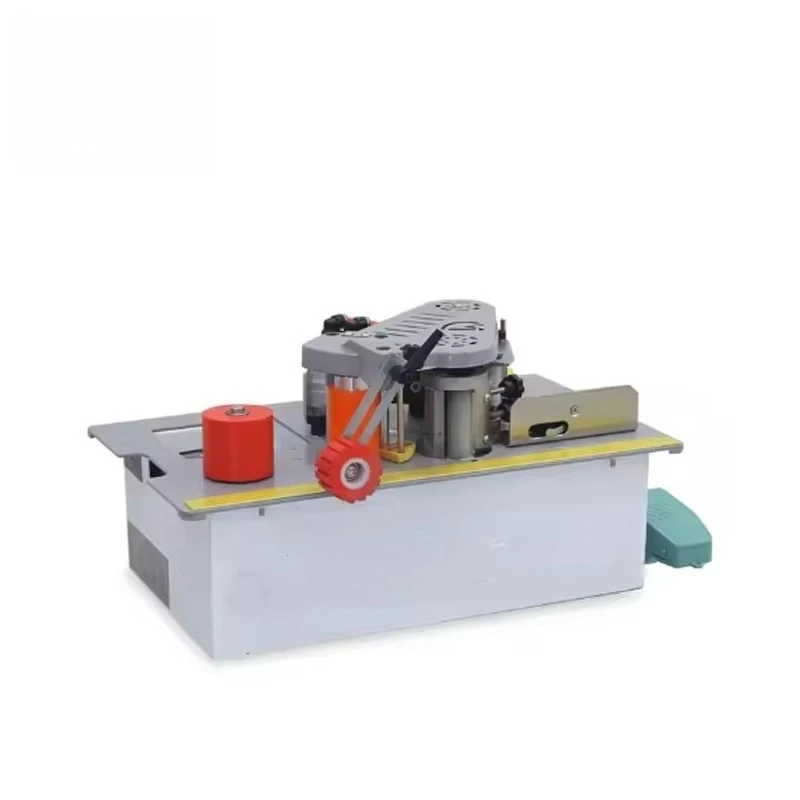 1200W Top Rated Compact Automatic Edge Banding Machine High Precision Straight  Curved for Home Renovation Small Woodworking