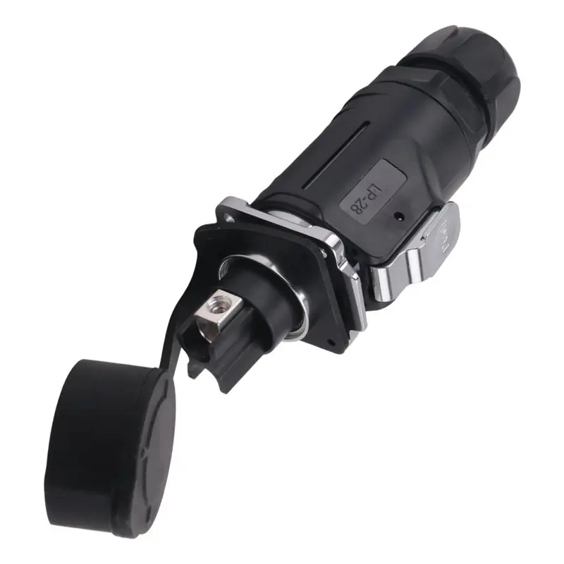 

FAST- 50A High Durability Industrial Connector Screw Wiring Terminal 2 Pin Waterproof Circular Electrical Cable Adapter