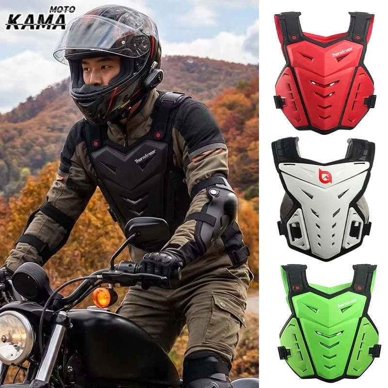 

Knight Armor Motorcycle Off-road Riding Protection Vest Outdoor Sports Anti Fall Breathable Motorcycle Armor Clothing