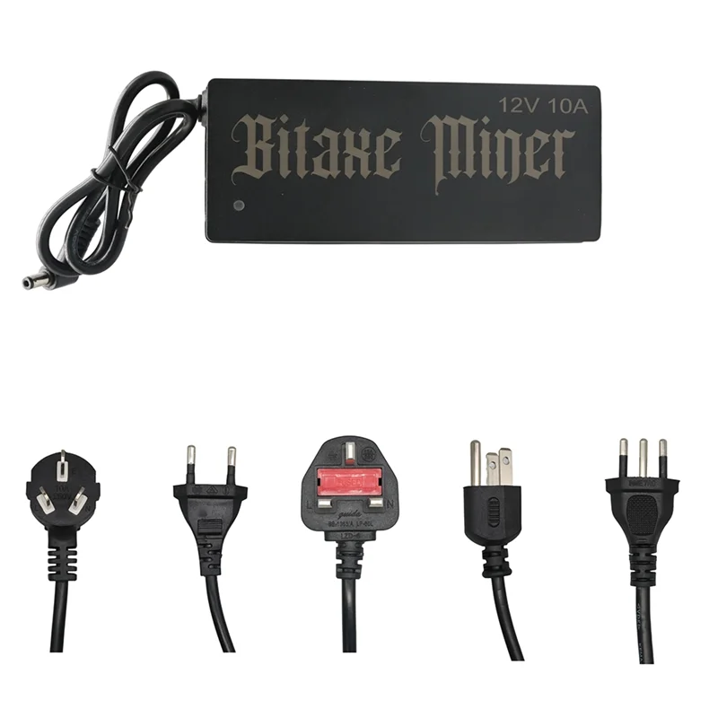 【الضرورة】لـ Nerdqaxe++12V 10A محول التيار الكهربائي لـ Suprahex 702/Nerdqaxe 4.8TH/S ASIC Miner 12V 10A محول الطاقة