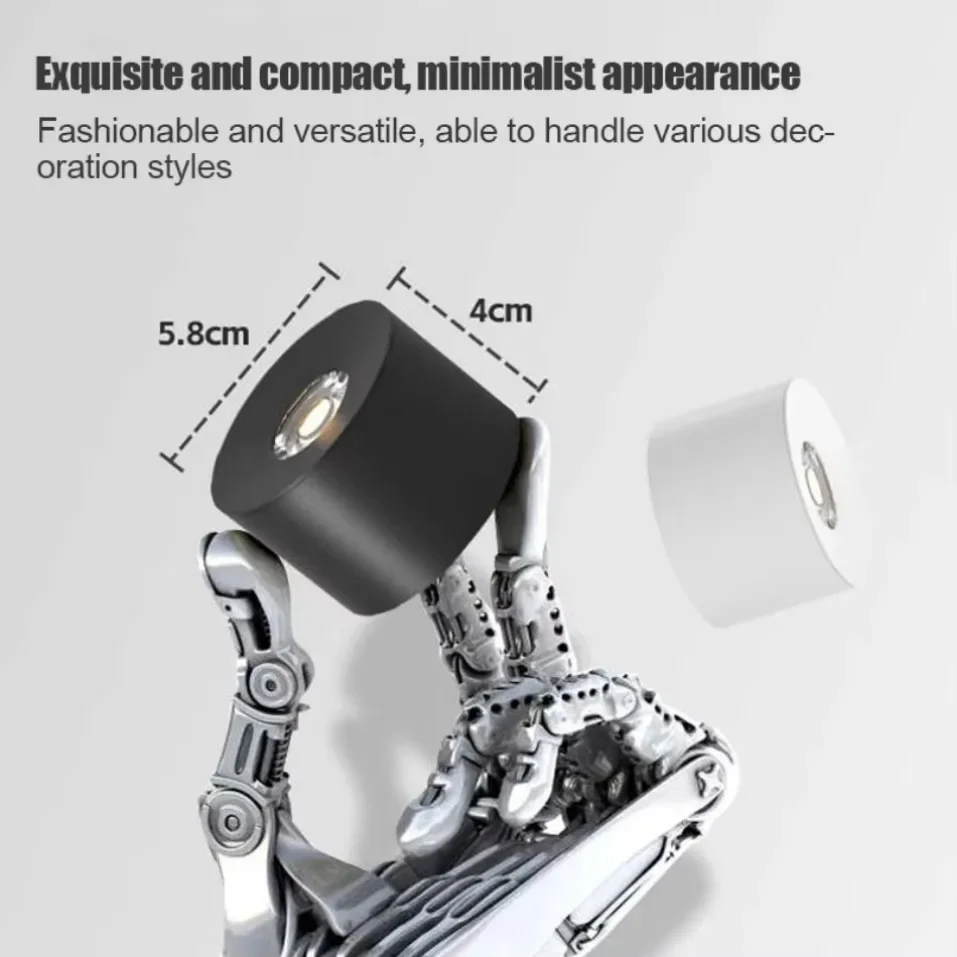 سطح شنت LED النازل ضوء السقف 7 واط 9 واط CRI97 ماتي الألومنيوم COB رقاقة بقعة ضوء لغرفة المعيشة المطبخ التيار المتناوب 85-265 فولت #3