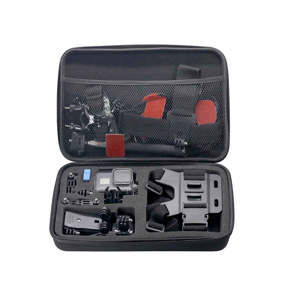 Action Camera Carrying Case Protective Storage Bag For GoPro Hero 13 12 11 10 9 DJI Action 5 4 3 AKASO Action Camera Accessories