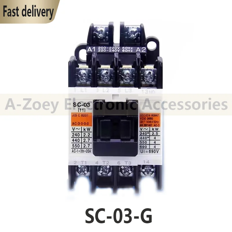 Contator DC Original, SC-03-G, Novo