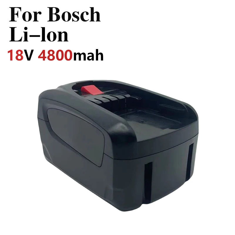 

Bosch 18V 4800mAh 6800mAh 9800mAh Replacement Battery for PBA PSB PSR PST Rechargeable Screwdriver Batteries AL1830CV AL1810CV