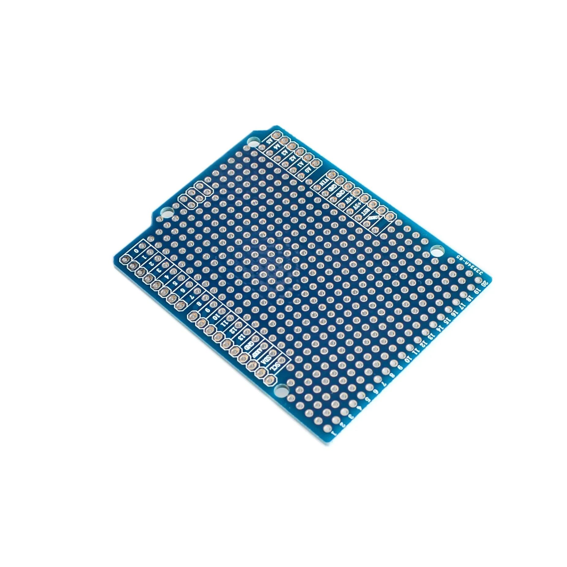 10PCS/LOT Prototype PCB Expansion Board For Arduino UNO R3 ATMEGA328P Shield FR-4 Fiber PCB Breadboard 2mm 2.54mm Pitch