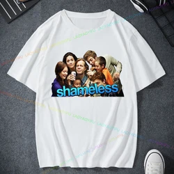 TV Play Shameless Graphic T Shirts Men's Women's Fashion Vintage Short Sleeve T-shirt Streetwear Mens Clothes Harajuku Goth Y2k