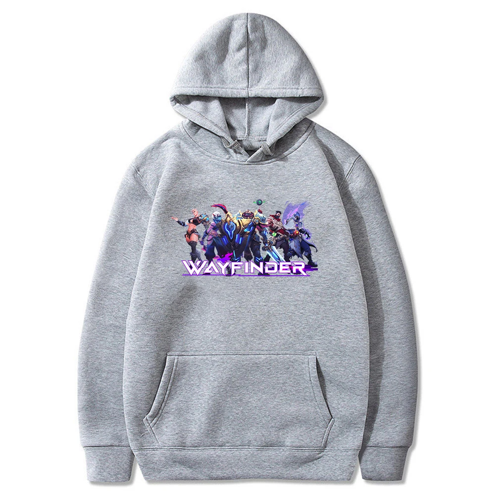 Wayfinder เกมใหม่ Hoodie เสื้อแขนยาว Harajuku Streetwear ผู้หญิงเสื้อผ้าผู้ชาย