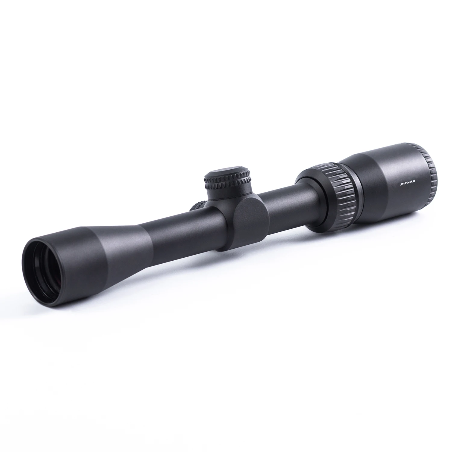 Crossfire Original Optics II 2-7x32 Hunting Riflescope Rimfire Second Focal Plane(SFP) 1-inch Tube Rifle scope - V-Plex Reticle