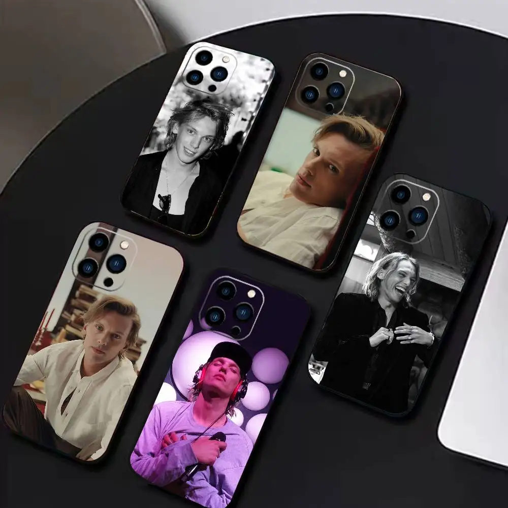 

Star Jamie C-Campbell Bower Phone Case For iPhone17,16,15,14,13,12 Plus,Max Soft Silicone Black Cover