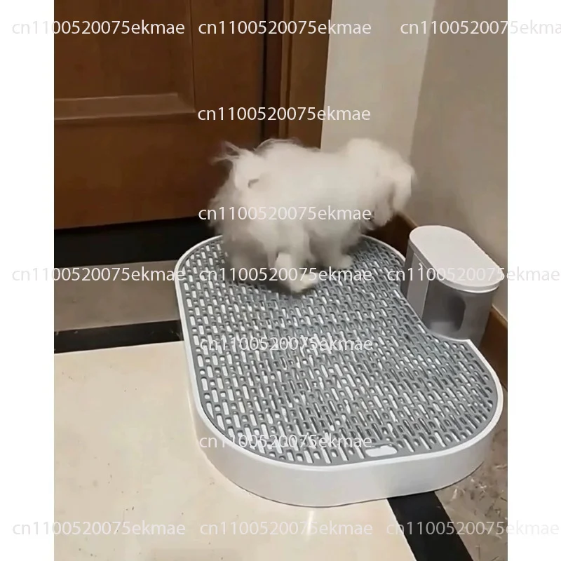 Smart Automatic Dog Toilet Padless, Small Dog Potty Tray for Shiba Corgi Teddy Yorkie, Self-Cleaning Pet Potty Trainer