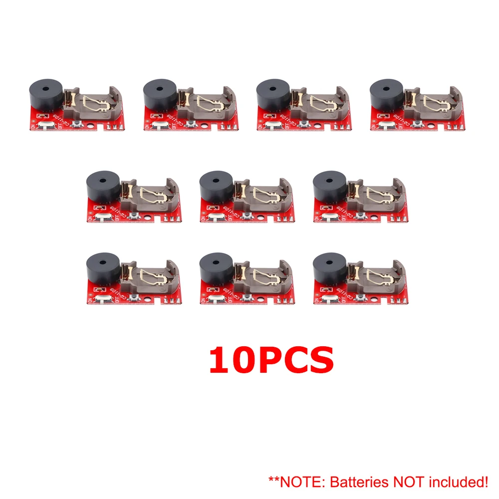 10-20 Stuks Prank Vervelende Zoemer Cricket Noise Maker Intervals Geluid Halloween Feestartikelen April Fools' Gag Gift mini Piepende
