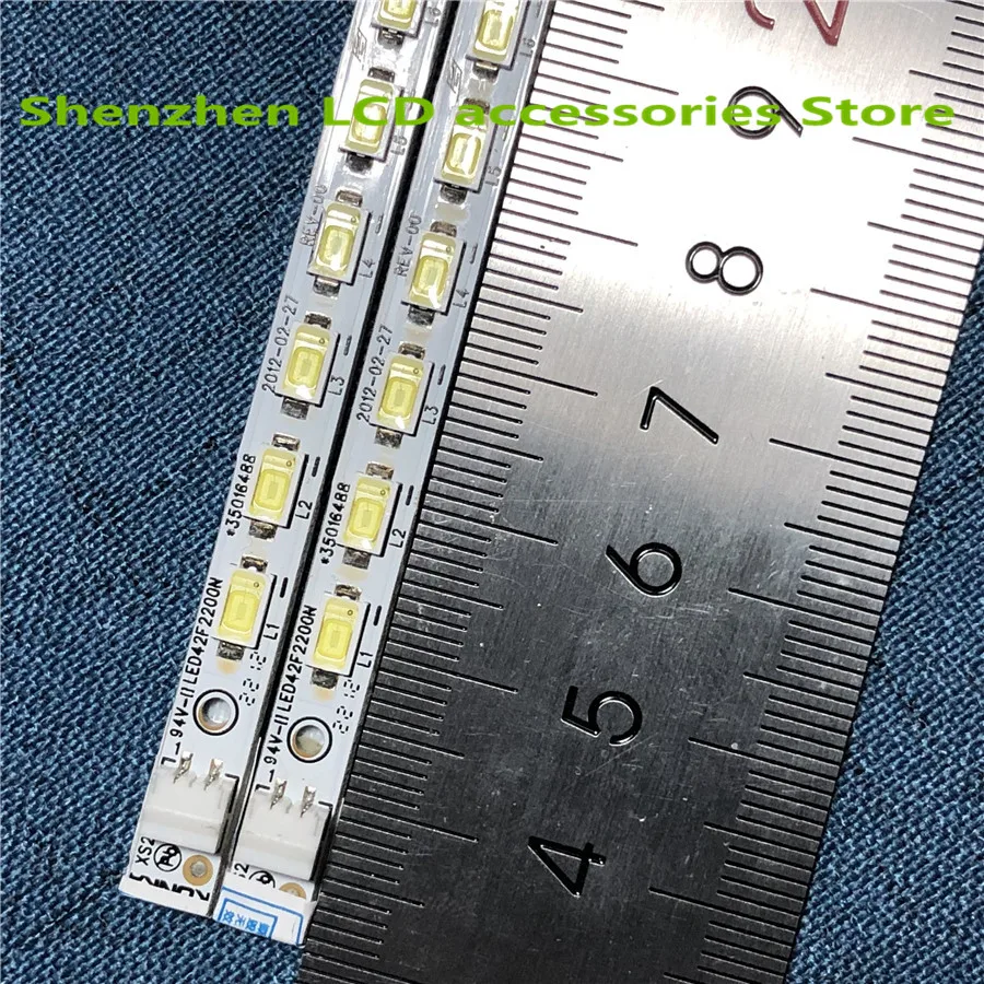 Original New LED42F2200N 35017077 37020153 35016489 35016488 For Konka LED Strip 57 LEDS 478MM Free shipping NEW