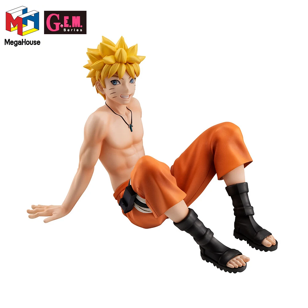 

Original MegaHouse G.E.M. Series Tenohira Naruto-kun (Naruto Shippuden) 90mm Nice Anime Figure Model Ornament Toys