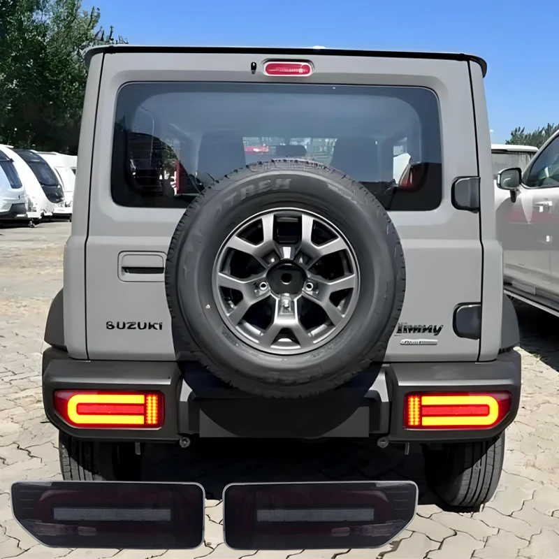 เหมาะสำหรับ bemper belakang Suzuki Jimny 2019-2024ไฟตัดหมอกด้านหลังไฟถอยหลังไฟท้ายอุปกรณ์ประกอบ