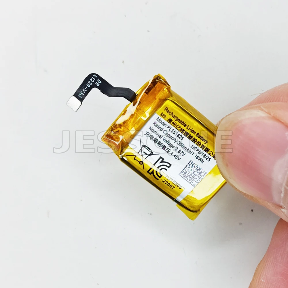 Original Replaces 300mAh PL551825 Battery For Huami AMAZFIT GTS 4 A2167 A2168 GTS4 Smart Watch
