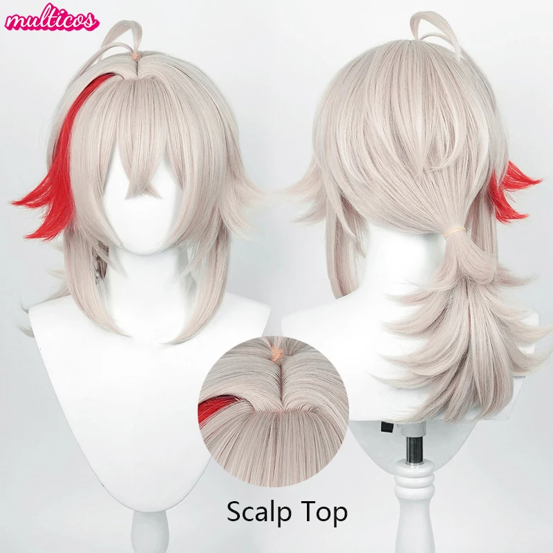 Genshin Impact Wigs Scaramouche Tighnari Kazuha Xiao Raiden Shogun Al Haitham Kaveh Cyno Aether Lumine Columbina Cosplay Wig