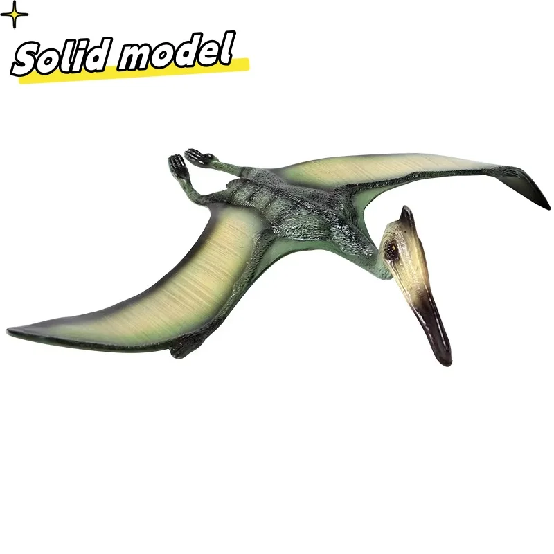 Cross border Jurassic simulation dinosaur pterosaur model solid dinosaur flying dragon flying pterosaur pterosaur hand toy