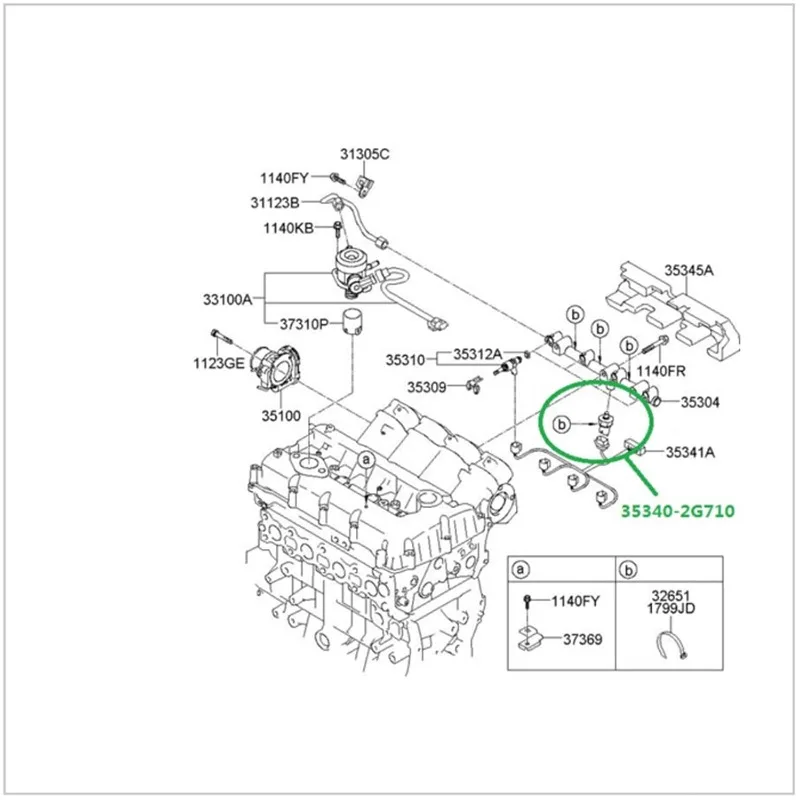 35340-2G710 55PP41-01 การใช้ความดันSensorสําหรับ 10-12 Kia Optima Sorento Sportage Hyundai Sonata Tucson Santa Fe 2.0L 2.4L