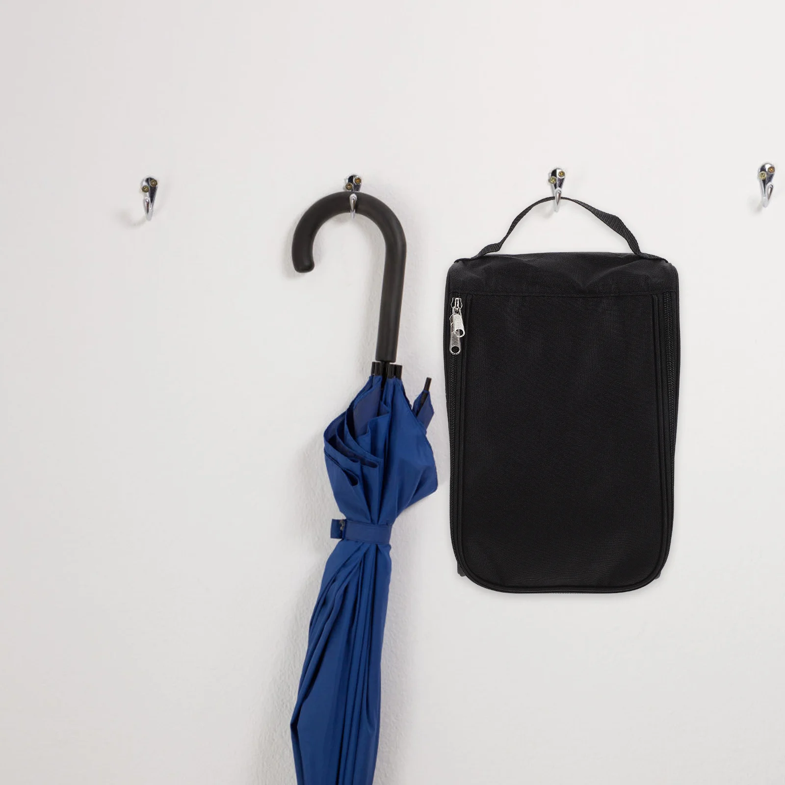 

Portable Golf Shoes Bag Breathable Zippered Sneaker Organizer Multipurpose Shoe Storage Pouch for Men Convenient Outdoor Sports