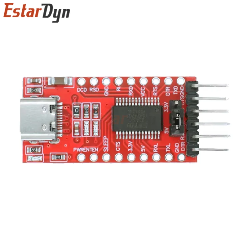 EstarDyn FT232RL FTDI USB 3.3V 5.5V to TTL Serial Adapter Module for Arduino FT232 Pro Mini USB TO TTL 232