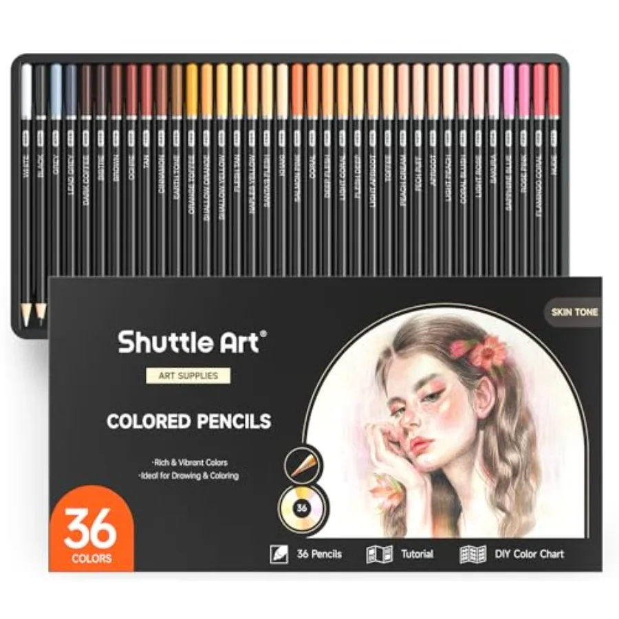 

Colored Pencils, Colored Pencils for Adult Coloring, Soft Core Color Pencil for Adults Artists Beginners Drawing Coloring Sketc
