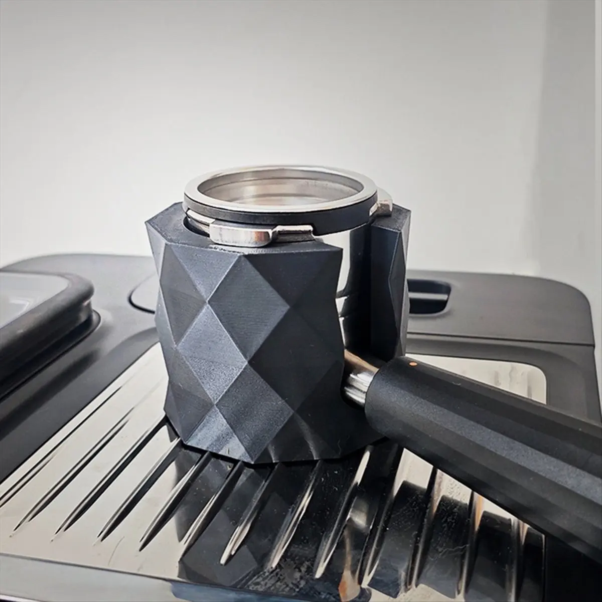 A67T NEW 2PcsEspresso Stand for 51mm to 58mm Portafilters Designed for Enhanced Coffee Brewing Adjustable Height Functionality