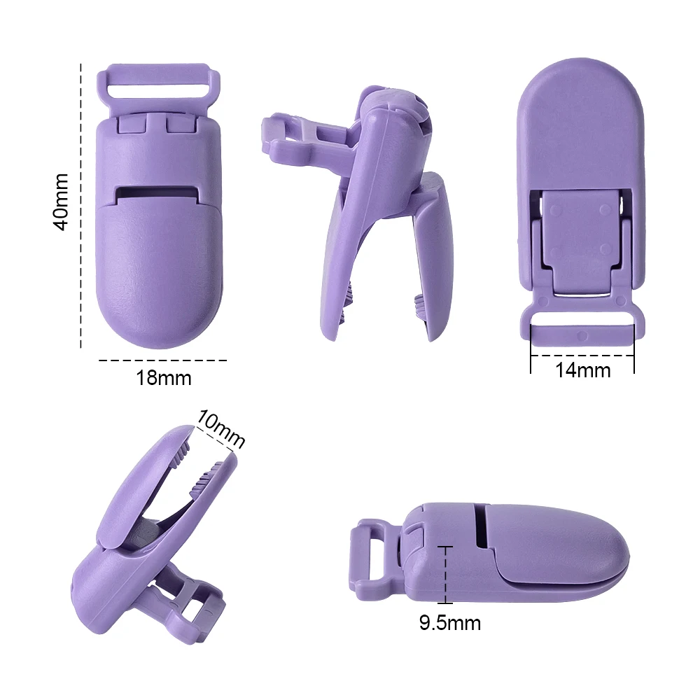 Tyry. Hu 100 Stks/set Plastic Fopspeen Clips Houder Fopspeen Fopspeen Baby Dummy Clips Accessoires Voor Fopspeen Clip Diy