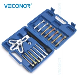 Kit de réparation robuste d'extracteur de volant, équilibreur harmonique, outils automobiles, 16 pièces
