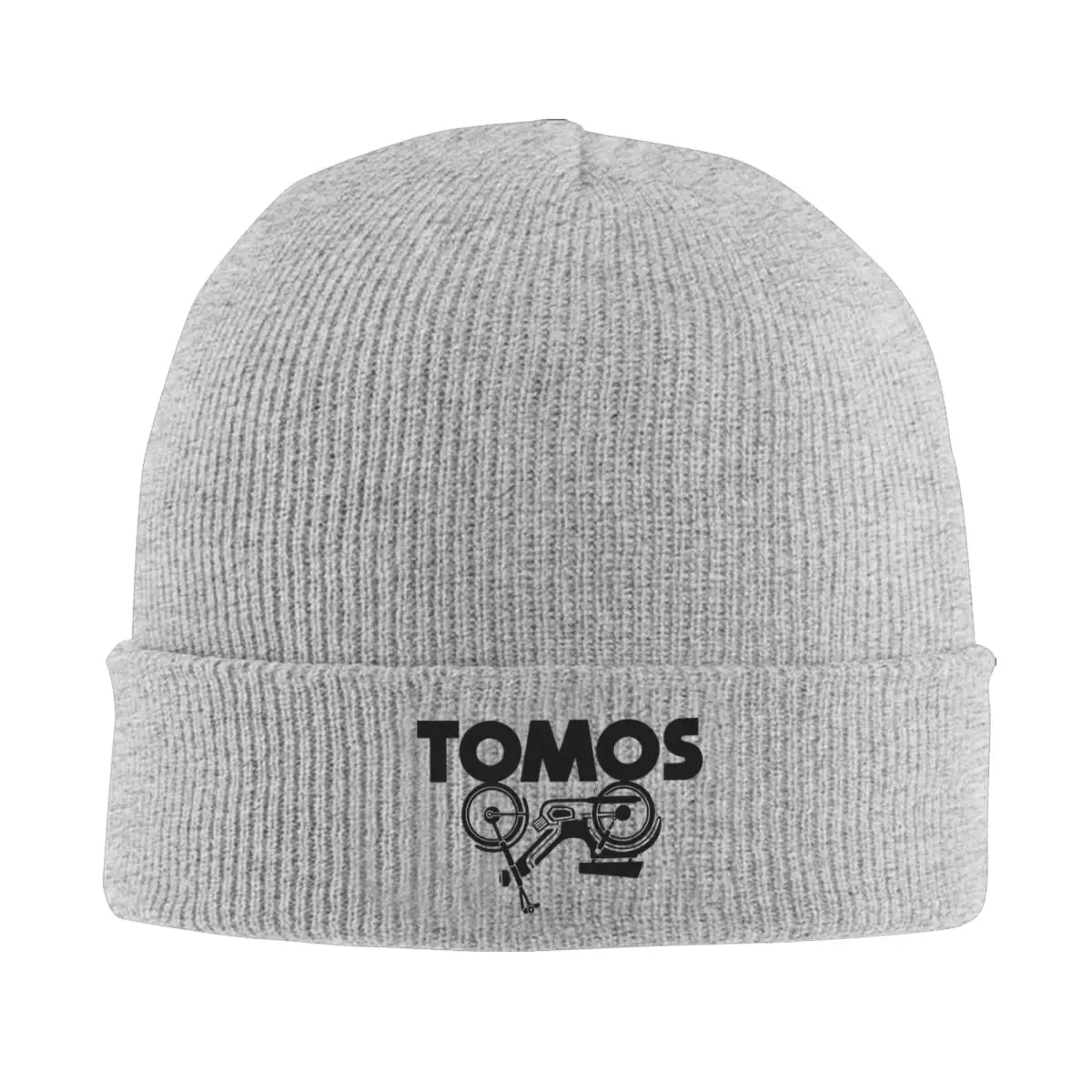 Tomos Moped Warm Knitted Cap Fashion Bonnet Hat Autumn Winter Outdoor Beanies Hats for Unisex Adult