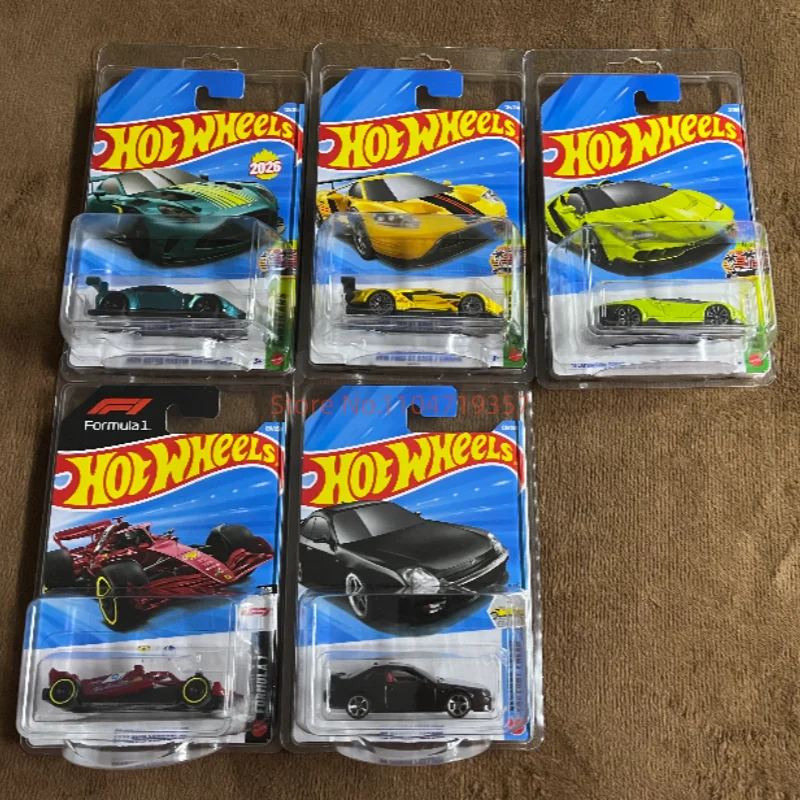 

Original Hot Wheels 2026 F Case Serise Ferrari F1 Lamborghini Honda Civic Die Casting Model 1:64 Collection Toys Cars Model toys