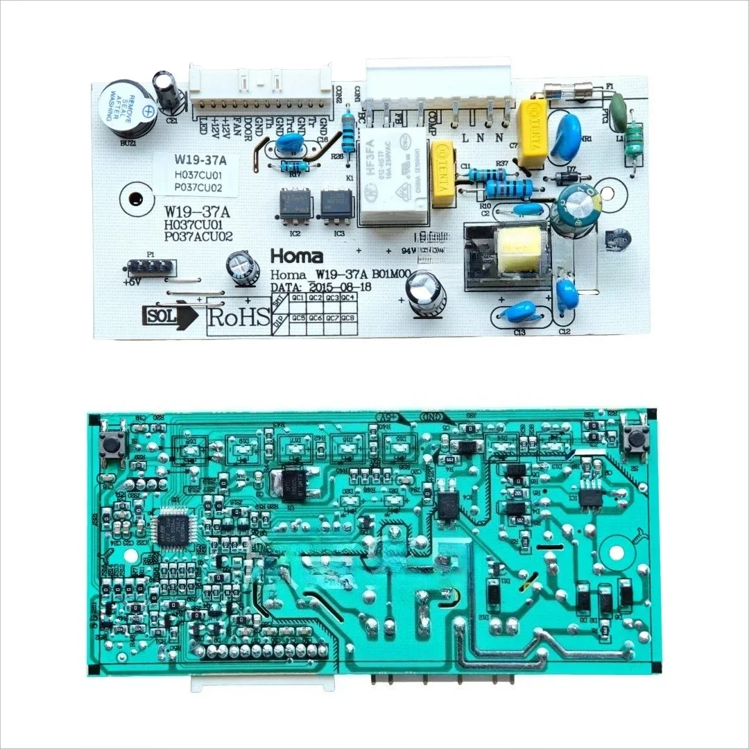 WZ-New For Homa Refrigerator Circuit PCB W19-37 W19-37A Control Board Fridge Motherboard Freezer Spare Parts