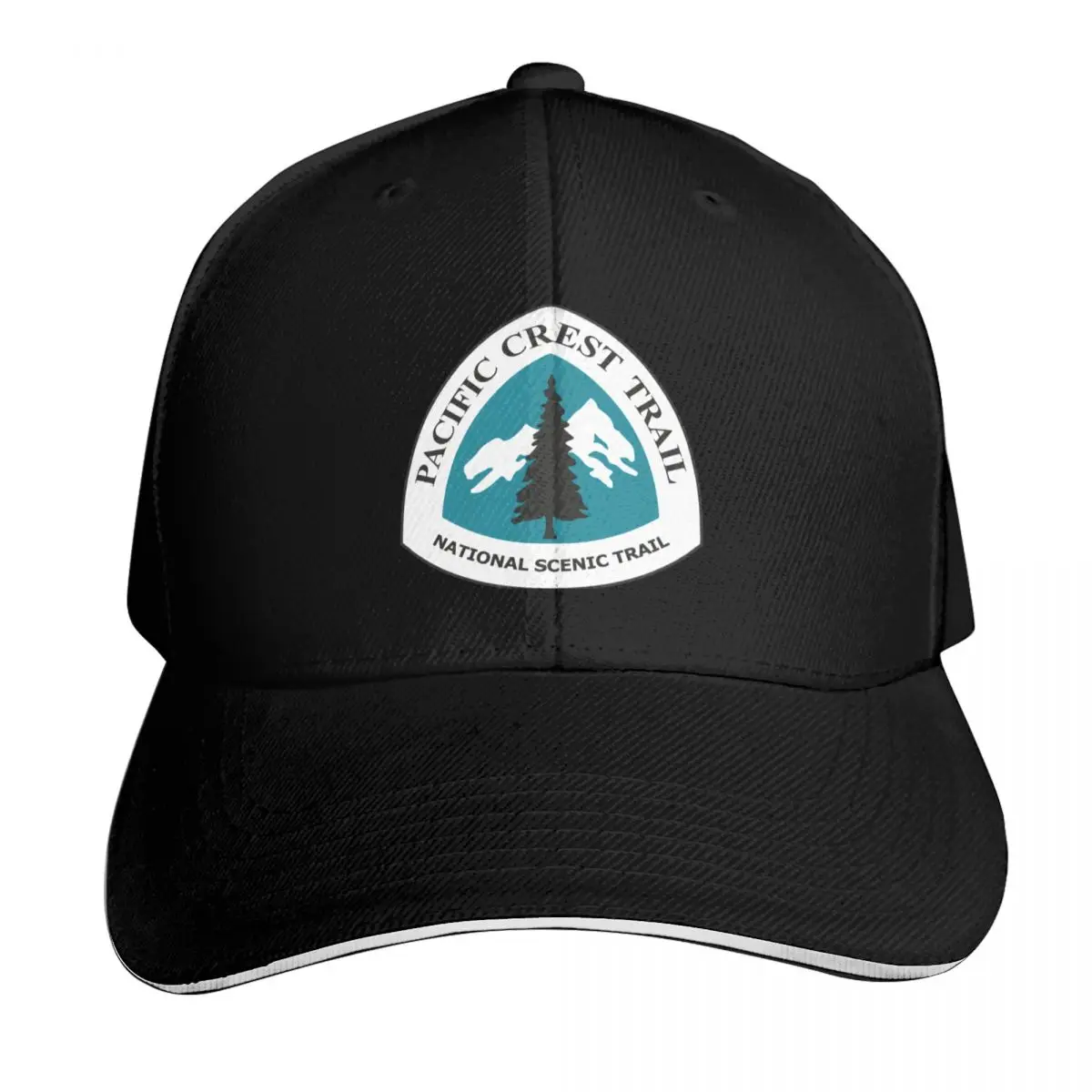 Pacific Crest National Scenic Trail Marker Baseball Cap Curved Brim Classic Fit Low Profile Unstructured Unisex for Men Women