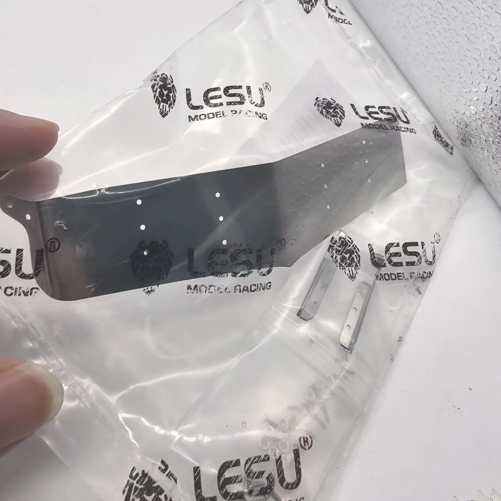 1/14 LESU RC Metal Sun Visor Parts GW-K021 For Tamiya King Hauler 1:14 Grand Hauler Tractor Truck Diy Model Car Accessories