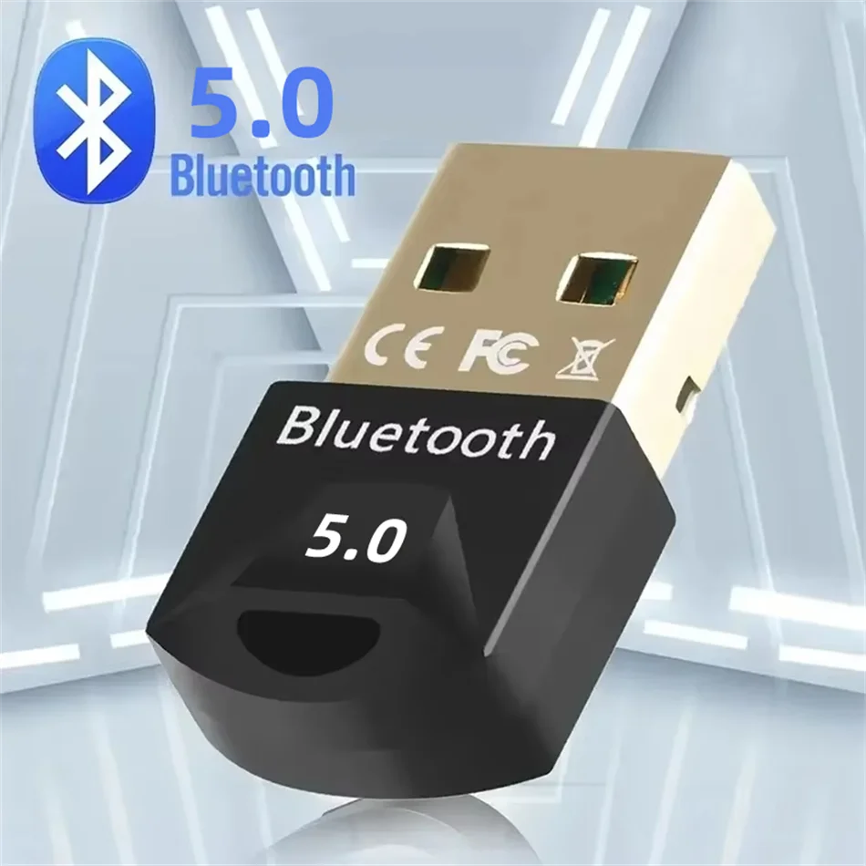 USB Wireless Bluetooth Adapter for Pc Usb Bluetooth 5.3 5.0 Dongle Receiver for Speaker Mouse Keyboard Music Audio Transmitter