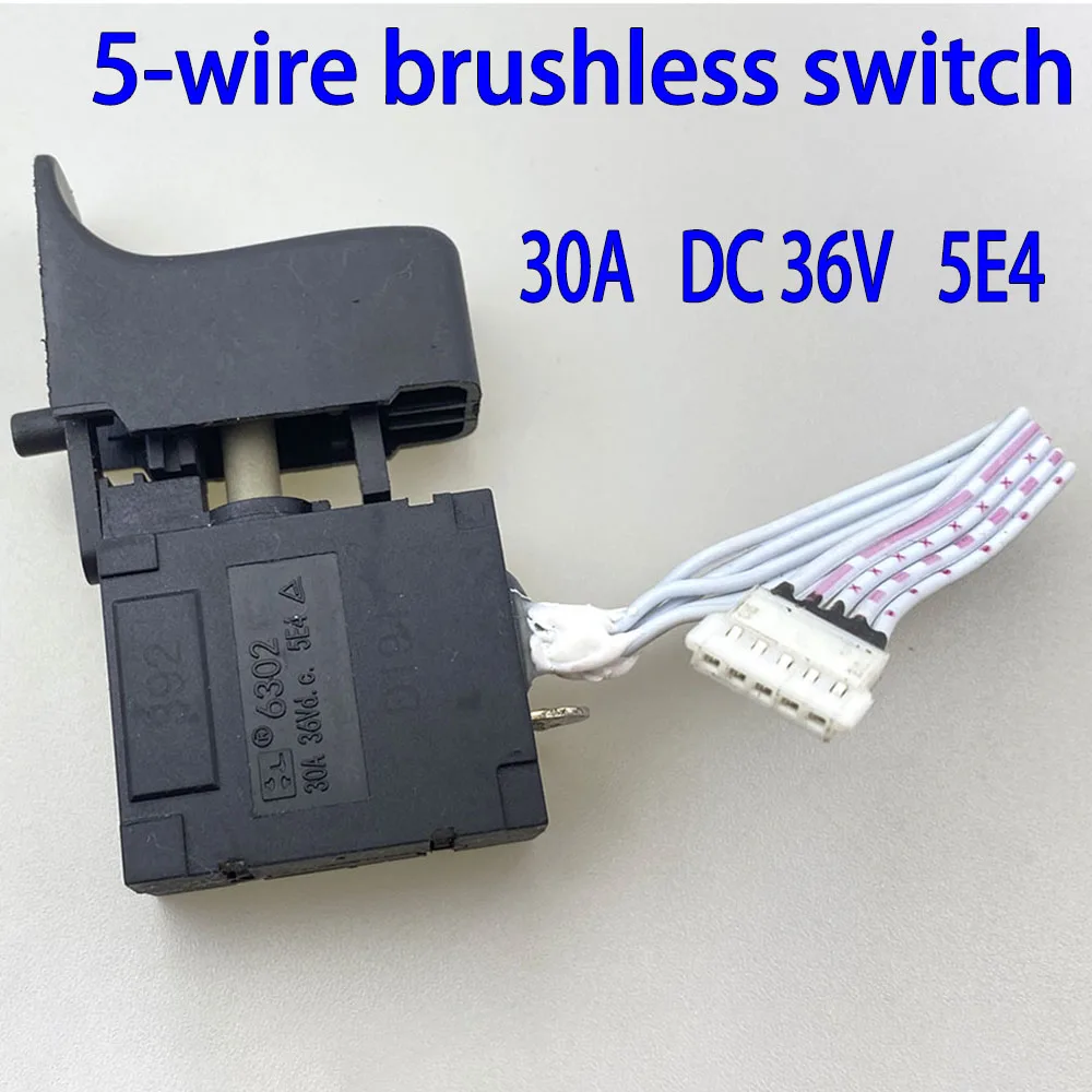 

30A 36V 5wire brushless switch board hand drill speed control forward and reverse rotation, electric hammer electric screwdriver