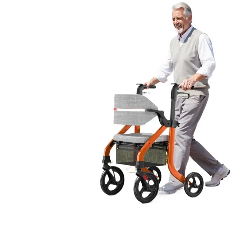 Elderly walker Rehabilitation Disabled person Assisted walking Push and sit