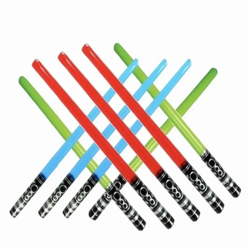 88cm Inflatable Lightsaber Swords Jumbo Non-Luminous Toys Children Cosplay Prop Outdoor Fun Game Soft Stick Water Play Kid Gifts