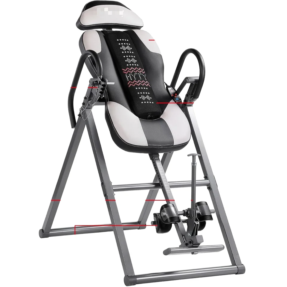 Best Selling YD Adjustable Gravity Boots Inversion Table Safety Strong Alloy Steel Frame Anti Gravity Fitness System 193cm Max